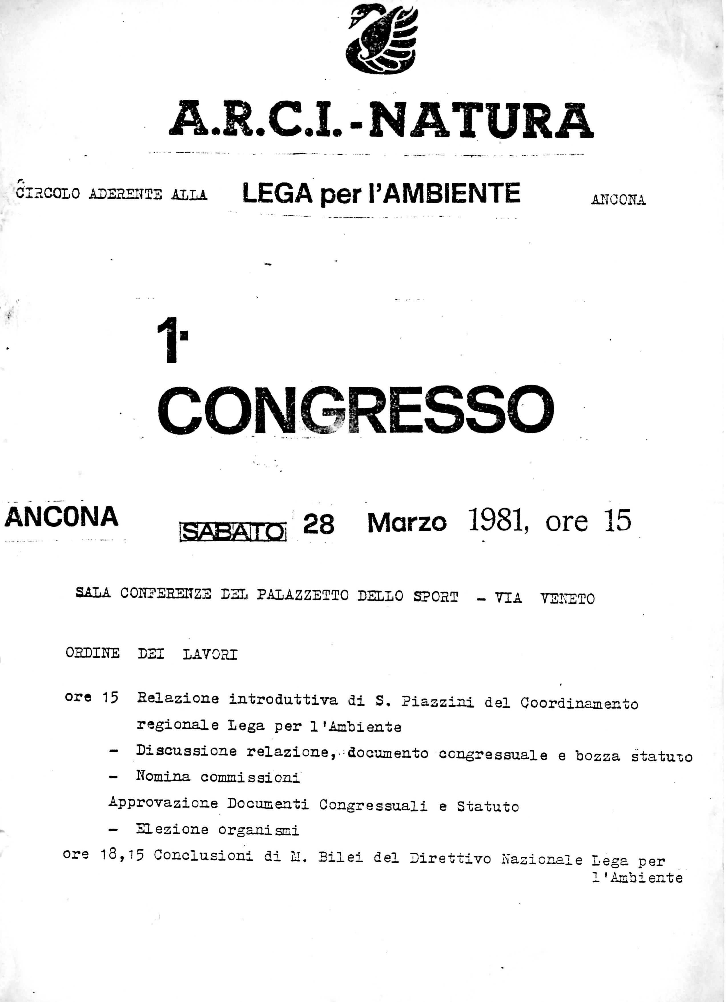 1981 1 congresso