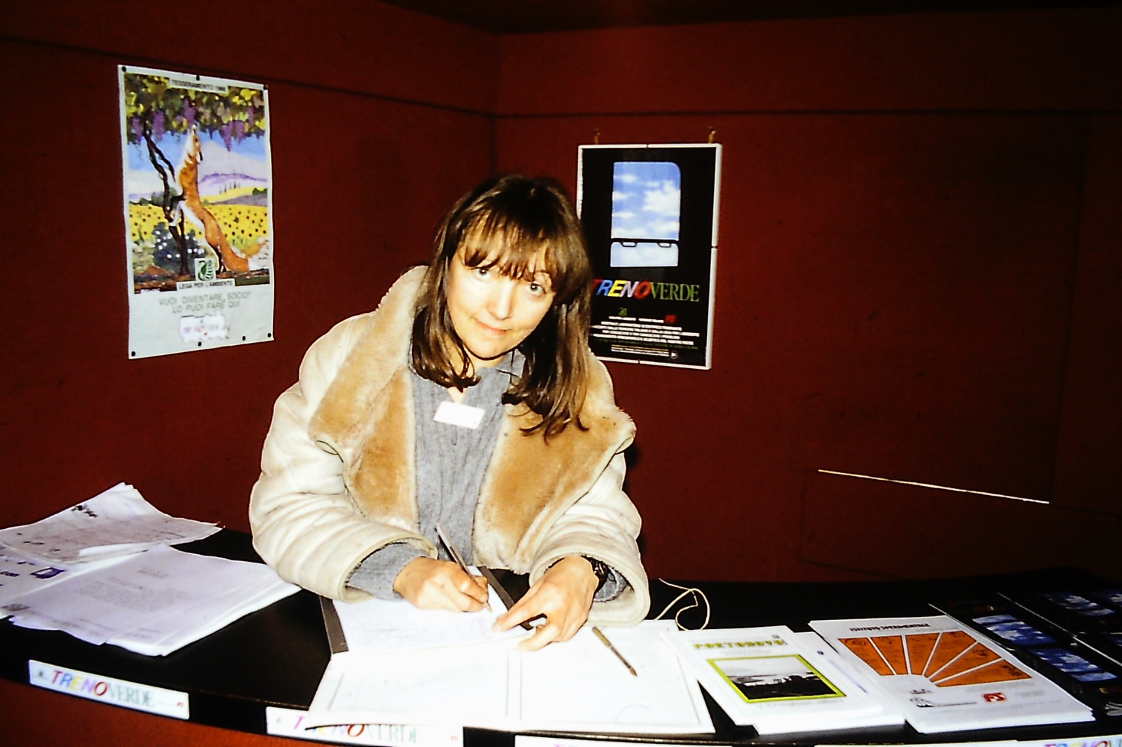 Assunta Brachetta al Treno Verde 1988