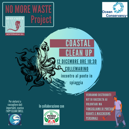 Coastal clean up 12 dic 2021