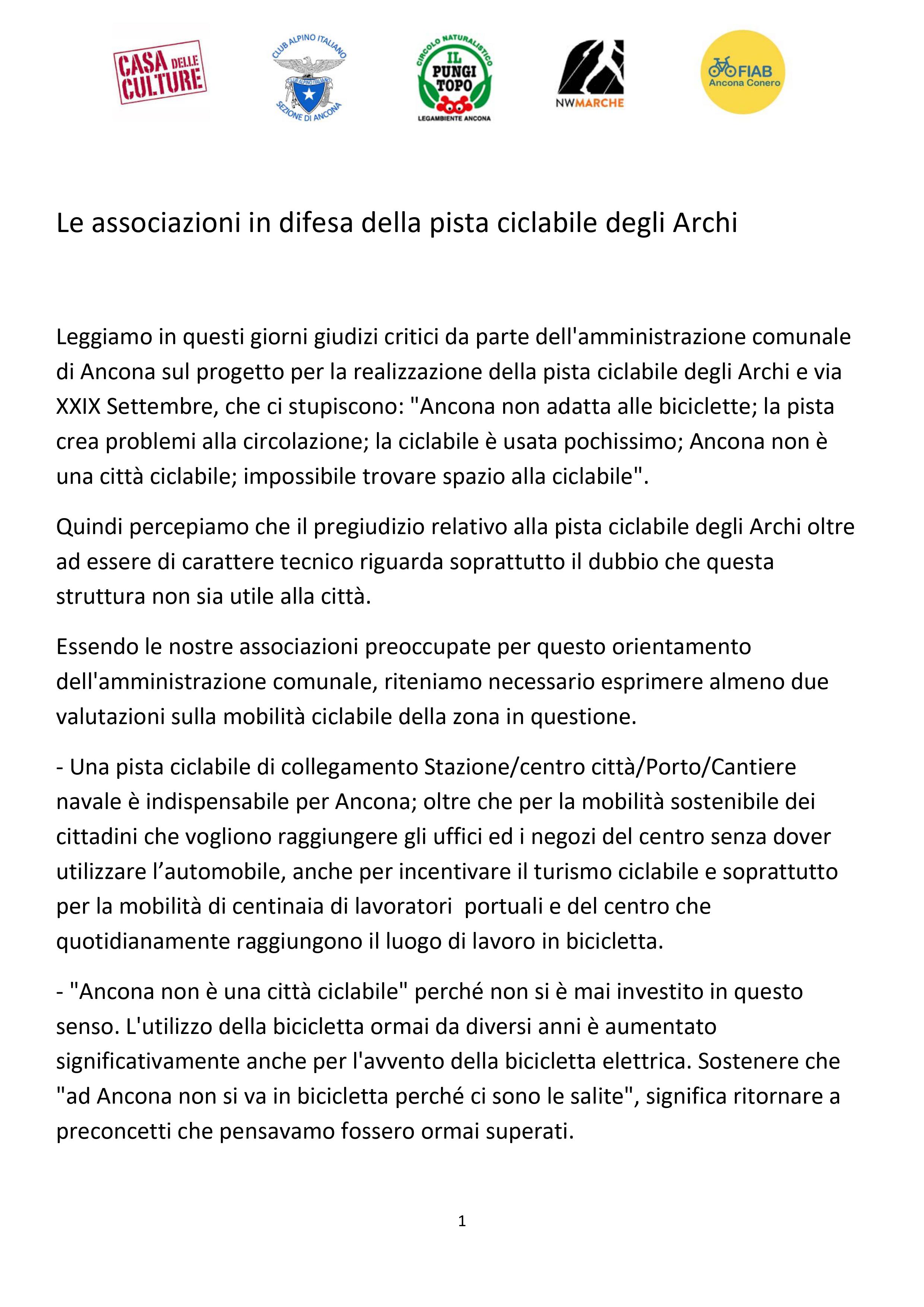 Comunicato Stampa Ciclabile Archi 9.7.2023 1 1