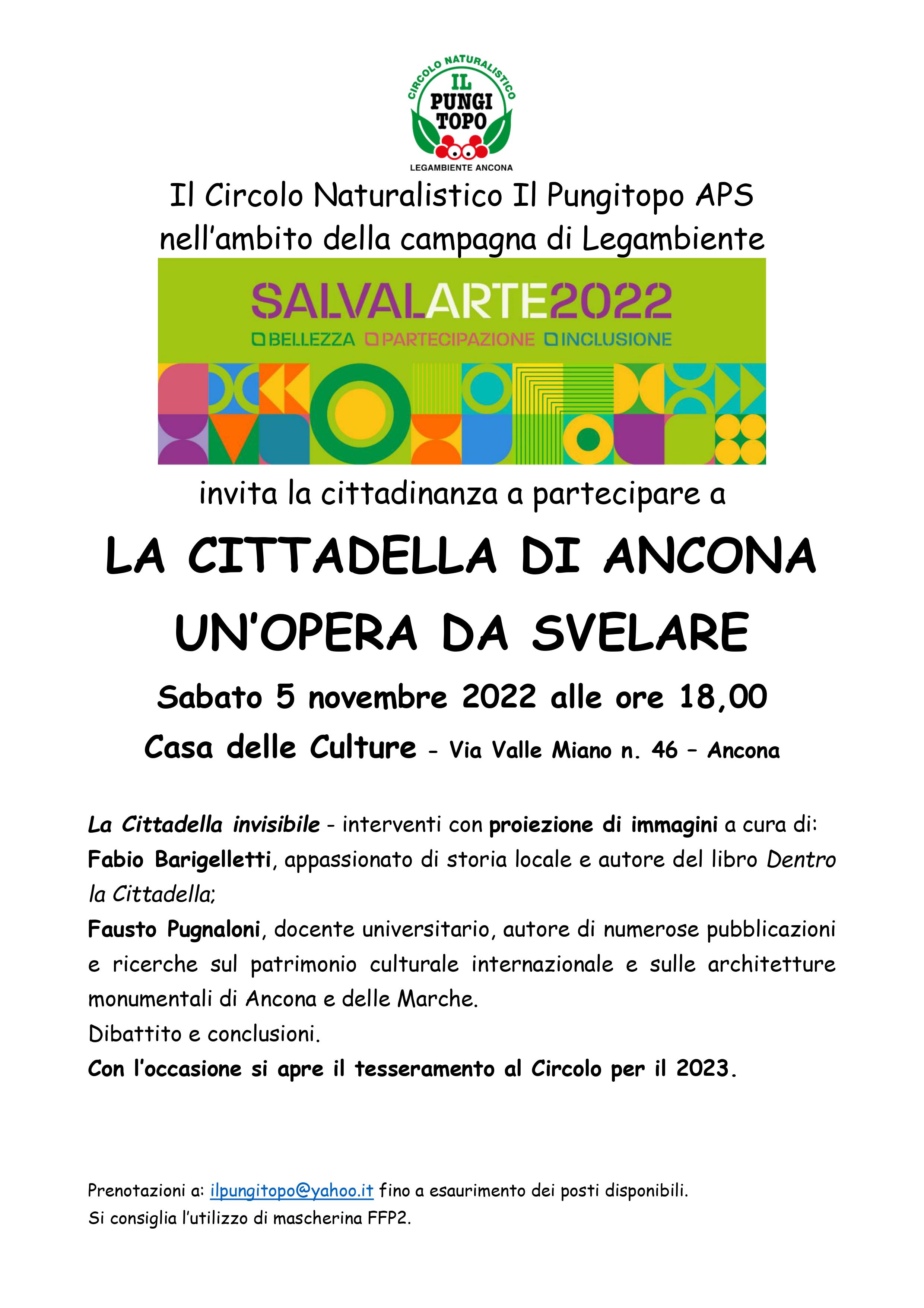 Salvalarte 5 novembre Cittadella