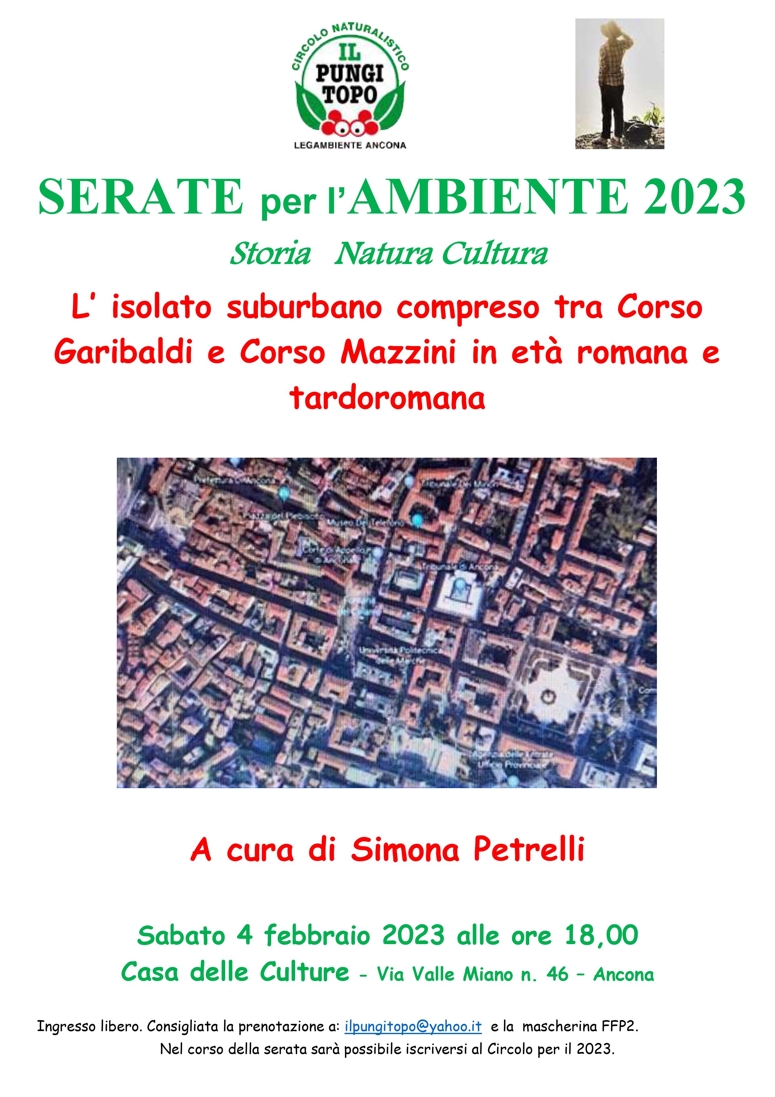 Serate ambiente 2023 4 febbraio Simona Petrelli