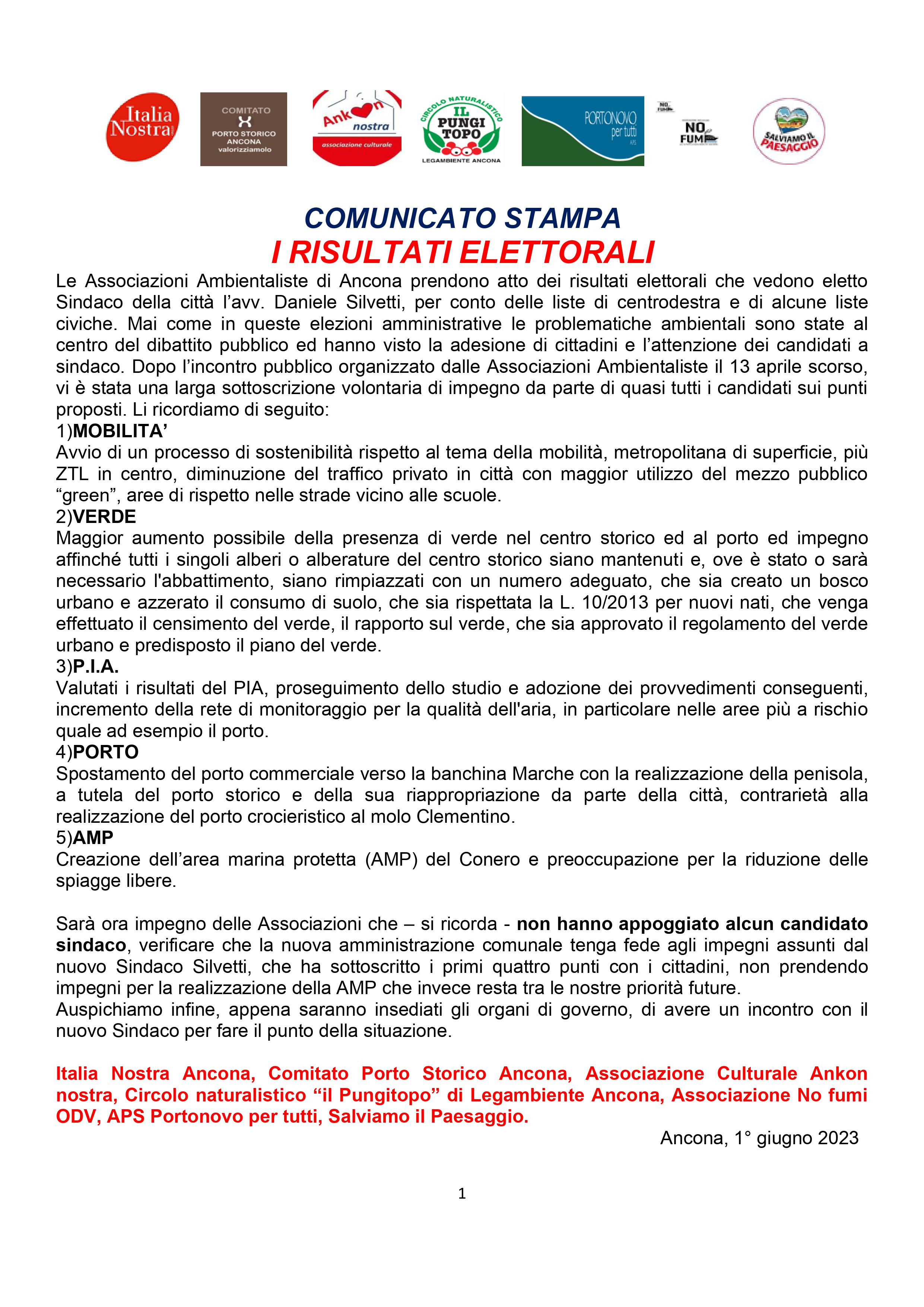 comunicato associazioni dopo nomina Silvetti